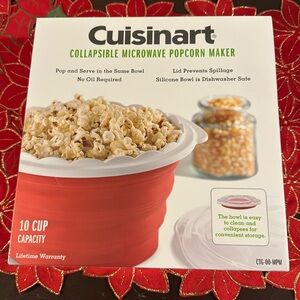 Cuisinart- Collapsible Microwave Popcorn Maker